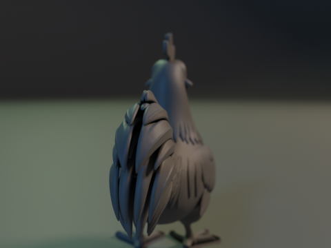 Titan Rooster 3D Принт Модель