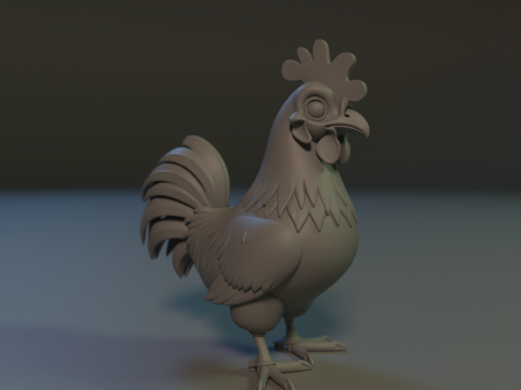 Titan Rooster 3D Принт Модель