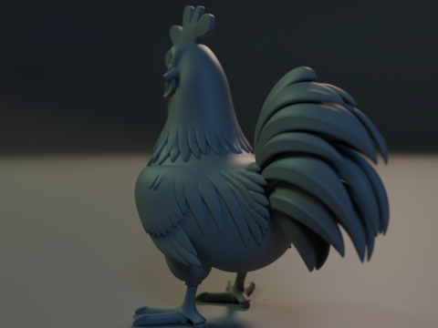 Titan Rooster 3D Принт Модель
