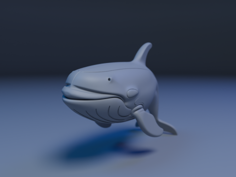 Whale Modelo de Impressão 3D