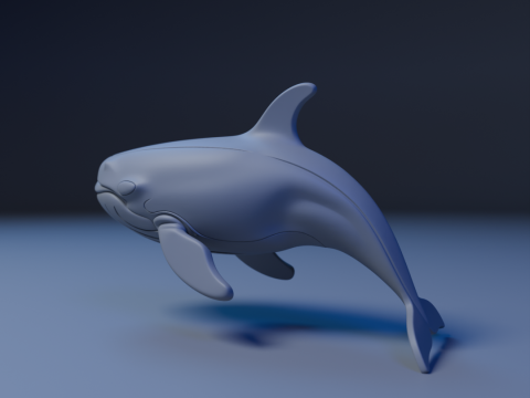 Whale Modelo de Impressão 3D