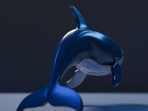 Whale Modelo de Impressão 3D
