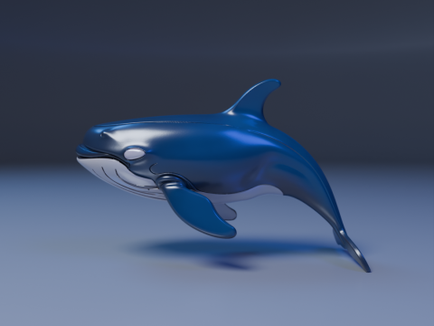 Whale Modelo de Impressão 3D
