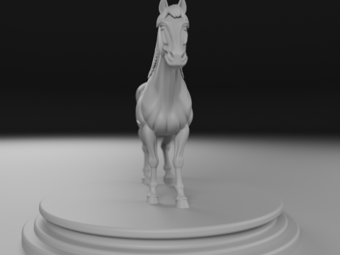 Horse Modelo de impresión 3D