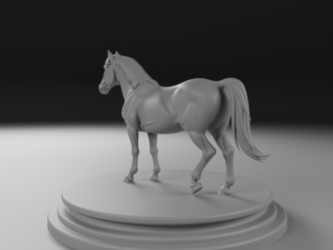Horse Modelo de impresión 3D