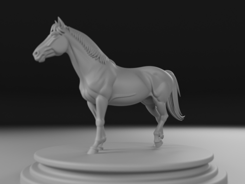 Horse Modelo de impresión 3D
