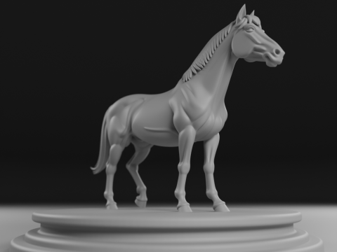 Horse Modelo de impresión 3D