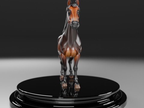 Horse Modelo de impresión 3D
