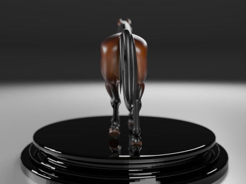 Horse Modelo de impresión 3D