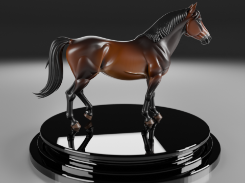 Horse Modelo de impresión 3D