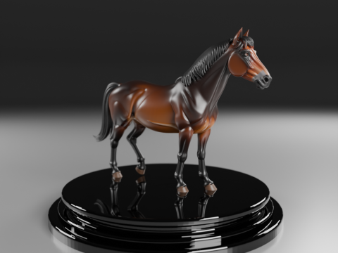 Horse Modelo de impresión 3D