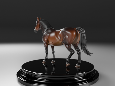 Horse Modelo de impresión 3D