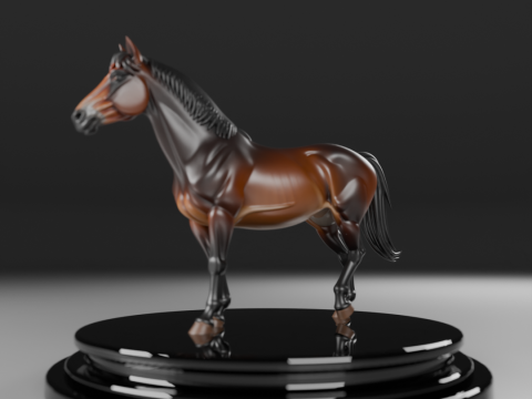 Horse Modelo de impresión 3D