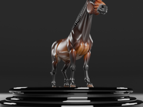 Horse Modelo de impresión 3D