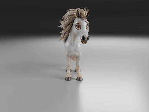 Horse 3D Print Model
