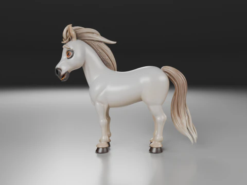 Horse 3D Print Model