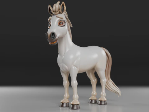Horse 3D Print Model