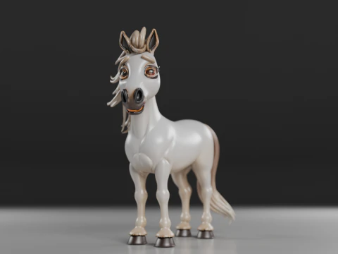 Horse 3D Print Model