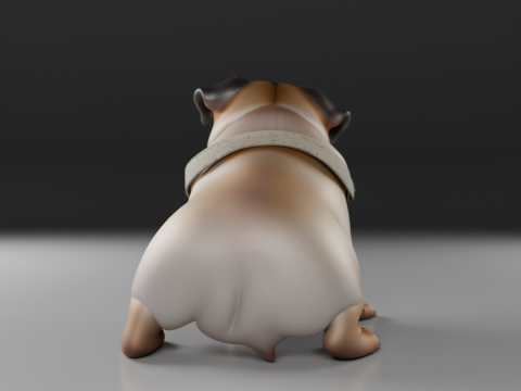 Pug dog 3D Принт Модель