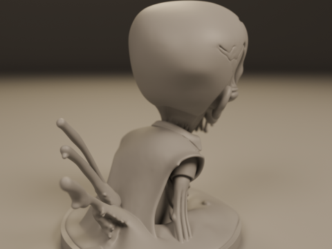 Desert zombie 3Dプリントモデル
