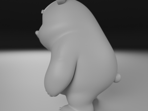 Cute bear 3D Baskı Modeli