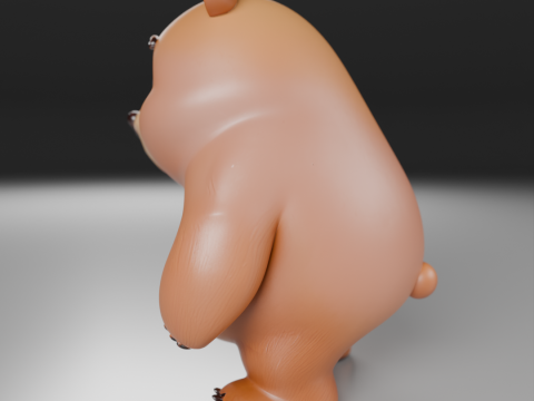 Cute bear 3D Baskı Modeli