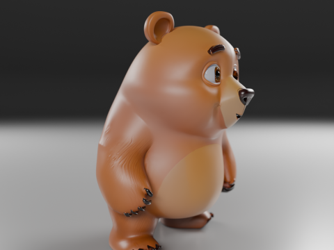Cute bear 3D Baskı Modeli