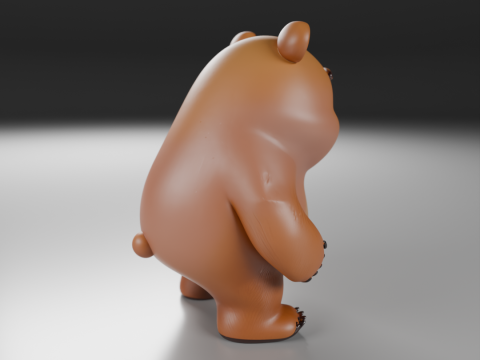 Cute bear 3D Baskı Modeli