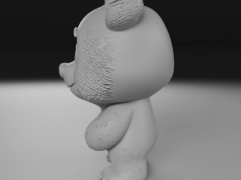 Teddy bear 3D Print Model