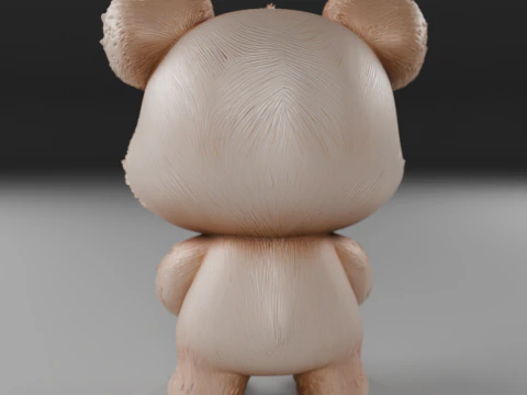 Teddy bear 3D Print Model
