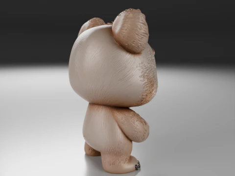Teddy bear 3D Print Model