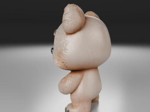 Teddy bear 3D Print Model