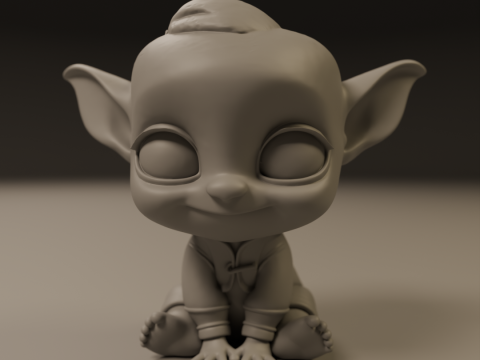 Baby elf 3D Print Model