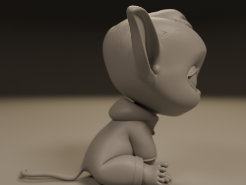 Baby elf 3D Print Model