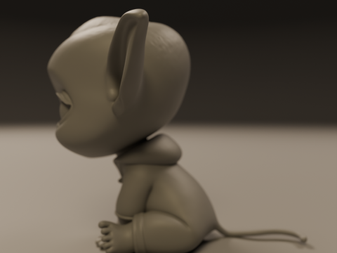 Baby elf 3D Print Model