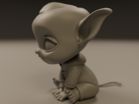 Baby elf 3D Print Model