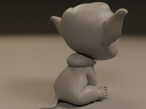 Baby elf 3D Print Model