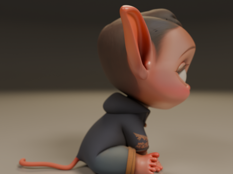 Baby elf 3D Print Model