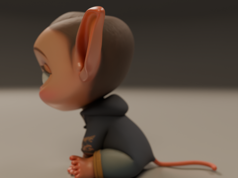 Baby elf 3D Print Model