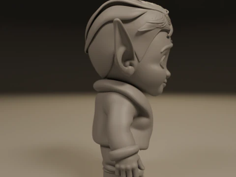 Baby elf 3D Print Model