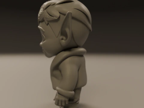 Baby elf 3D Print Model