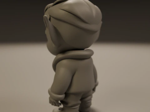 Baby elf 3D Print Model