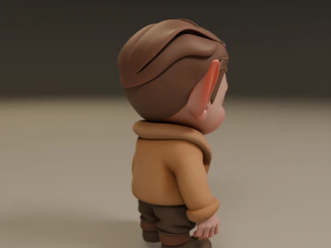 Baby elf 3D Print Model