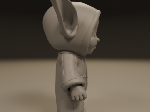 Baby elf 3D 打印模型