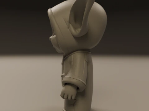 Baby elf 3D Print Model