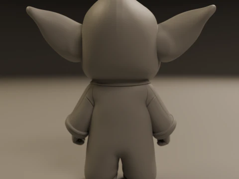 Baby elf 3D Print Model