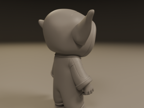 Baby elf 3D 打印模型
