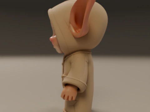 Baby elf 3D Print Model