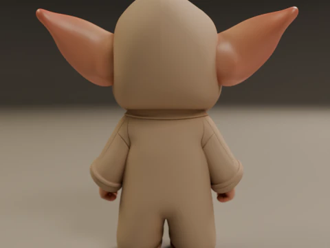 Baby elf 3D Print Model