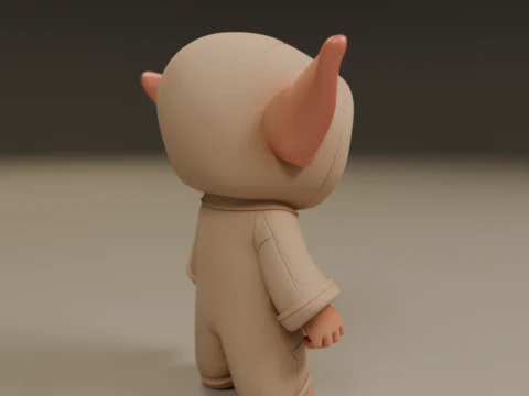 Baby elf 3D Print Model
